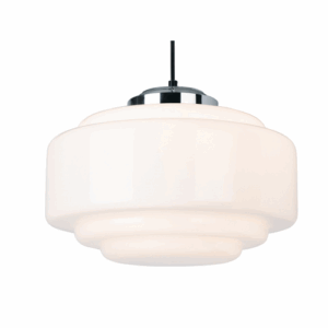 Firstlight Art Deco Pendant Chrome
