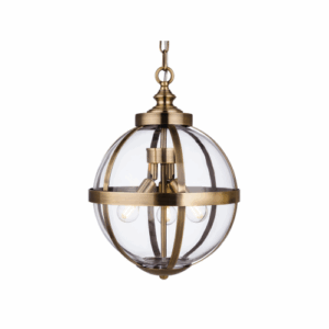 Firstlight Monroe Pendant Antique Brass