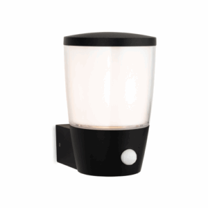 Firstlight Forbes Wall Light with PIR Black