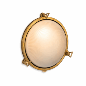 Firstlight Nautic Bulkhead Brass