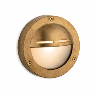 Firstlight Nautic Bulkhead Brass