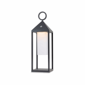 Firstlight Aruba LED Table / Floor Lantern Graphite