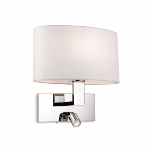 Firstlight Webster 2 Light Wall Chrome
