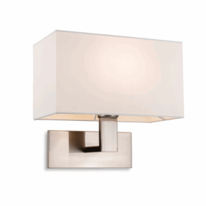 Firstlight Raffles Single Wall Brushed Steel