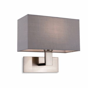 Firstlight Raffles Single Wall Brushed Steel