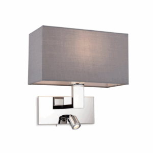 Firstlight Raffles 2 Light Wall Chrome
