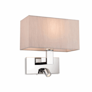 Firstlight Raffles 2 Light Wall Chrome