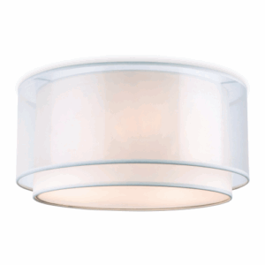 Firstlight Chicago Flush Ceiling Fitting Cream