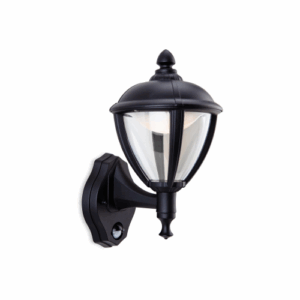 Firstlight Unite LED Lantern with PIR Black