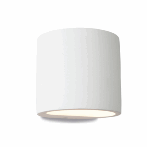 Firstlight Nina Plaster Wall Light White