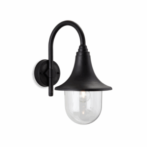 Firstlight Astra Resin Lantern Wall Light Black