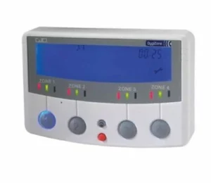 GJD DygiZone 4 Zone lighting controller silver housing