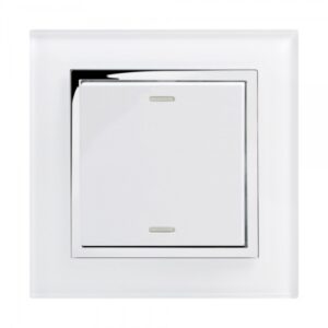 Retrotouch Friends of Hue Smart Switch - White with Chrome trim