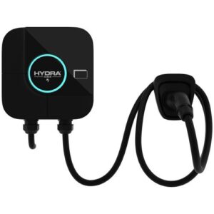 Hydra CUBUS 7kW Tethered EV Charger (Black)
