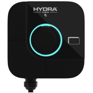 Hydra CUBUS 22kW Socketed EV Charger (Black)