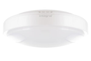 Integral Tough Shell Bulkhead 350Mm Dia IP44 1750Lm 24W 4000K Ik09 200 Beam Non-Dimm 72Lm/W