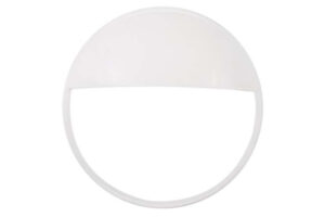 Integral Tough Shell Compact Bulkhead 215Mm Dia White Circular Eyelid Accessory