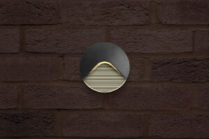 Integral Outdoor Decorative Wall Light Pathlux Step IP65 90Lm 2.2W 3000K Down Light Dark Grey