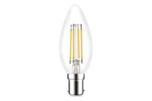 Integral Omni Filament Candle Bulb B15 470Lm 4.2W 4000K Dimmable 320 Beam Clear Full Glass