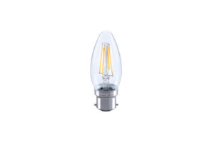 Integral Omni Filament Candle Bulb B22 470Lm 4.2W 2700K Dimmable 320 Beam Clear Full Glass
