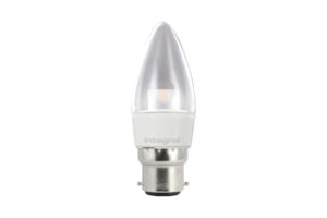 Integral Candle Bulb B22 250Lm 3.4W 2700K Non-Dimm 240 Beam Clear