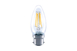 Integral Omni Filament Candle Bulb B22 470Lm 4.2W 2700K Non-Dimm 320 Beam Clear
