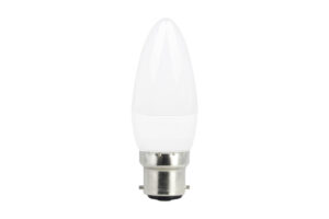 Integral Candle Bulb B22 250Lm 2.2W 4000K Non-Dimm 280 Beam Frosted