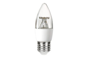 Integral Candle Bulb E27 470Lm 4.9W 4000K Non-Dimm 240 Beam Clear