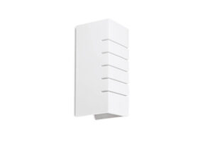 Integral Indoor Decorative Paintable Gypsum Rafina Wall Light IP20 For 1 X E14 Max 40W White