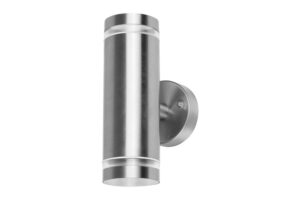 Integral Outdoor Stainless Steel Up And Down Wall Light IP65 2Xgu10 Steel