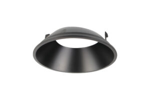 Integral 120Mm Matt Black Reflector For Accentpro Downlights