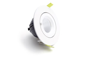 Integral Accentplus Scoop Adjustable Downlight 125Mm Cutout 2500Lm 22W 4000K - No Driver