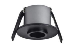 Integral Mini Downlight 35Mm Cutout 3.3W 145Lm 44Lm/W 3000K 15 Beam Non-Dim Finish-A Black
