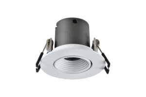 Integral Mini Tiltable Downlight 50Mm Cutout 3.3W 170Lm 52Lm/W 4000K 15 Beam Non-Dim Finish-F White