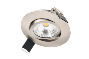 Integral Ultra Slim Tiltable Downlight 65Mm Cutout 6.5W 670Lm 103Lm/W 4000K