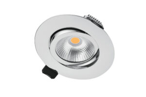 Integral Ultra Slim Tiltable Downlight 65Mm Cutout 6.5W 670Lm 103Lm/W 4000K