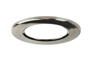 Integral Compact Eco Led Downlight Bezel Accessory Satin Nickel Round