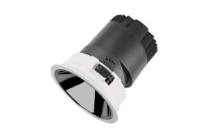 Integral Accentpro Led Downlight 55 Deg Beam Angle 3000K Cri90 Mirror Silver Round 34Vdc 350Ma Without Driver