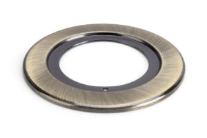 Integral Bezel Extender Ring For Evofire Mini 43Mm Downlight 43-60Mm Cutout 80Mm Diameter - Brass