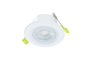 Integral Ecoguard Fire Rated Downlight Fast Connect 65Mm Cutout IP65 600Lm 5W 3000/4000/5000K Dimmable White