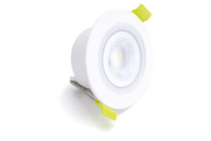 Integral Ecoguard Fire Rated Downlight 65Mm Cutout IP65 600Lm 5W 3000/4000/5000K 38 Beam Dimmable 120Lm/W White