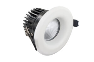 Integral Luxfire Fire Rated Downlight 70Mm Cutout IP65 700Lm 9W 3000K Dimmable 78Lm/W White