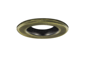 Integral Luxfire Fire Rated Downlight Antique Brass Bezel