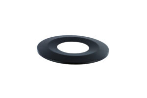 Integral Low-Profile Fire Rated Downlight Black-Paintable Bezel