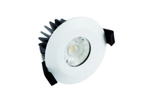 Integral Low-Profile Fire Rated Downlight 8.5W 4000K 60 Beam Dimmable 85Lm/W White