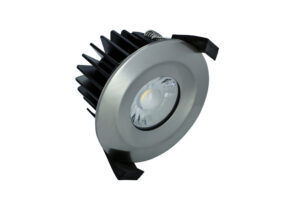 Integral Low-Profile Fire Rated Downlight 6W 4000K 38 Beam Dimmable 86Lm/W Satin Nickel