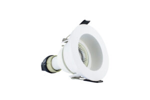 Integral Evofire Fire Rated Downlight 70Mm Cutout IP65 White Recessed +Gu10 Holder