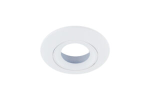 Integral Luxfire Fire Rated Tiltable Downlight White Bezel
