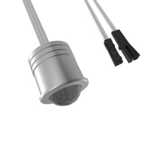 Integral 12V Channel Sensor Pir On/Off 14Mm Cutout With Black Clip Inline Connector