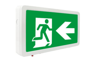 Integral Slimline 2 Emergency Legend Left Arrow For Ilemes008